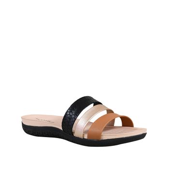 Sandalia-Preta-Camel-e-Dourada-Tres-Tiras-|-Modare-Tamanho--34---Cor--PRETO-0